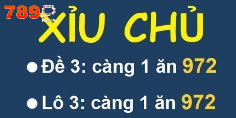 Xỉu chủ đầu đuôi mang đến phần thưởng hấp dẫn